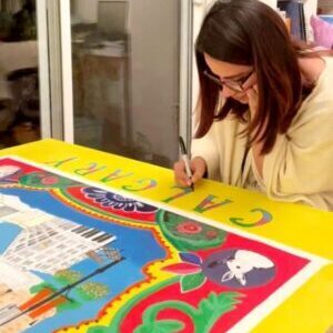 Local artist in Calgary