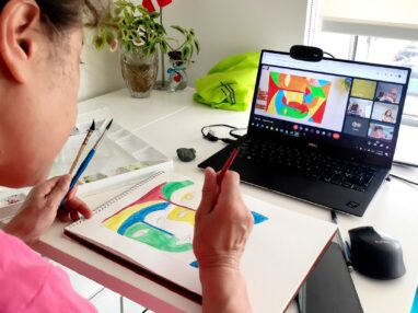 online art classes, creative experiences