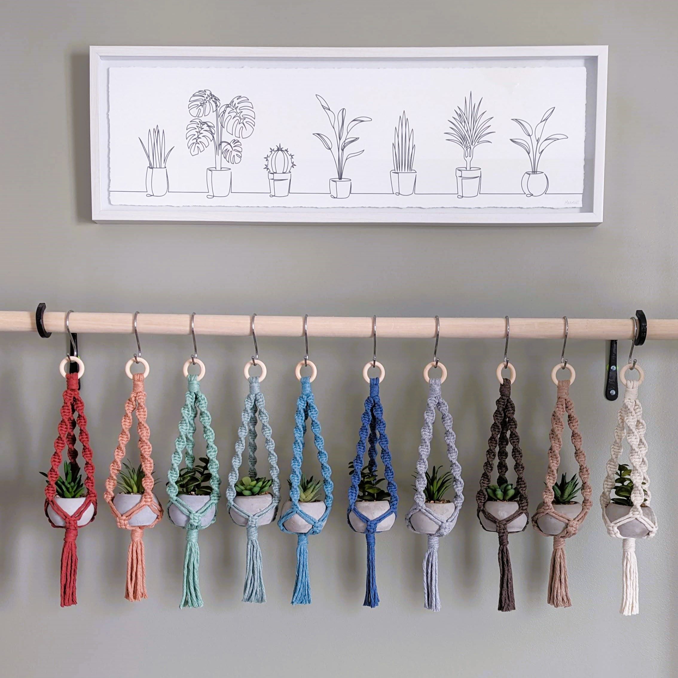 Macrame Mini Plant Hanger Workshop