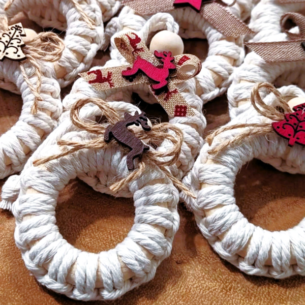 Macrame Christmas Ornaments Workshop